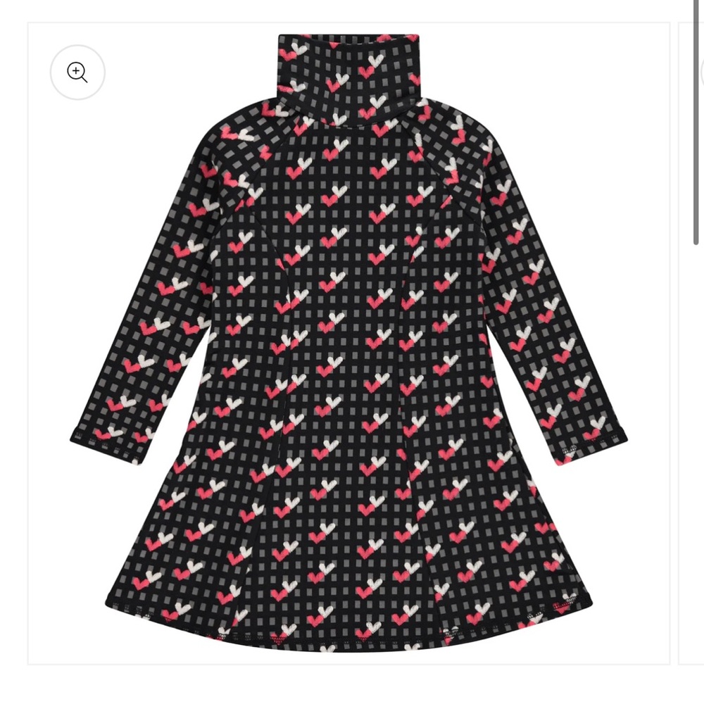 Stylish Black and Pink Kids Dress